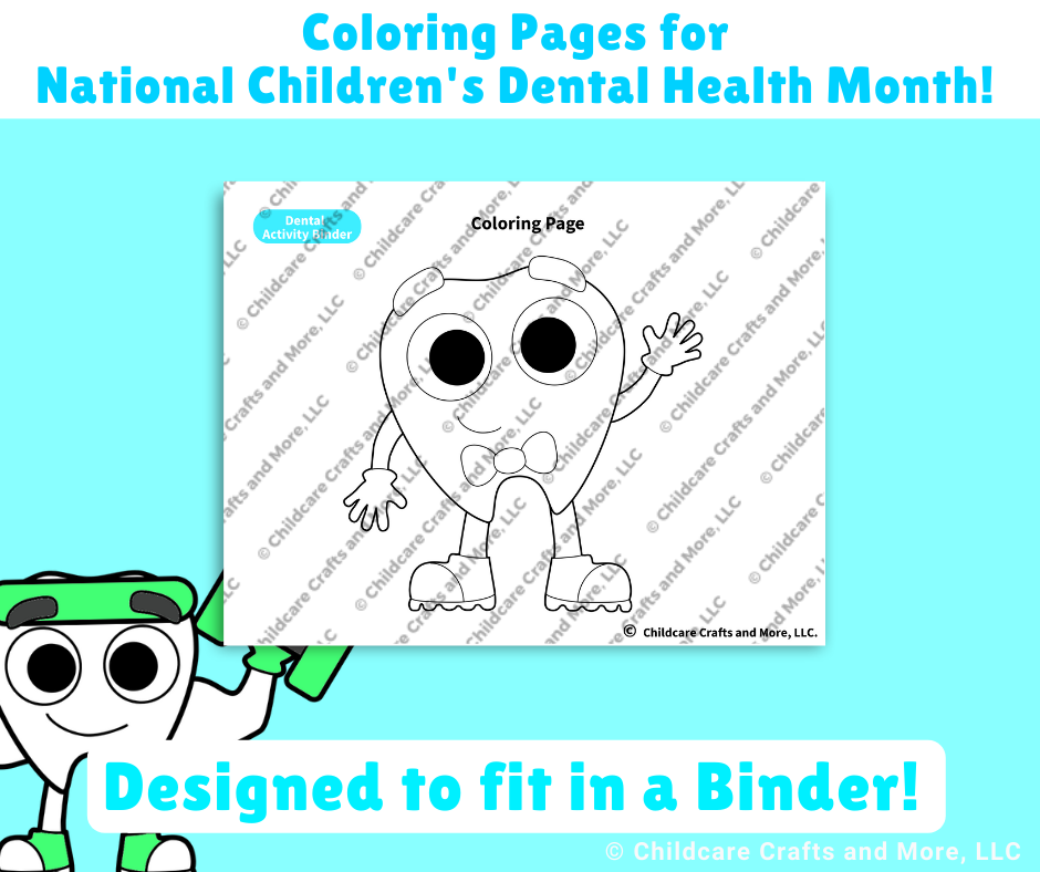 Tooth Boy Coloring Page