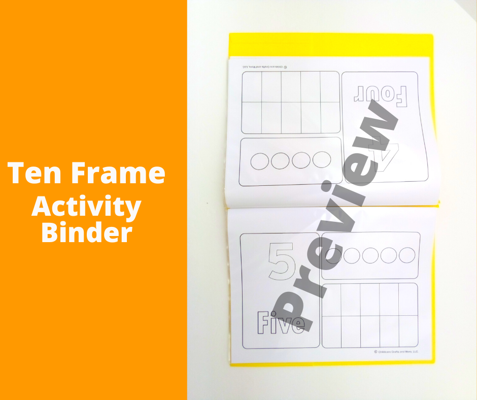 Ten Frame Activity Binder (DOWNLOAD)