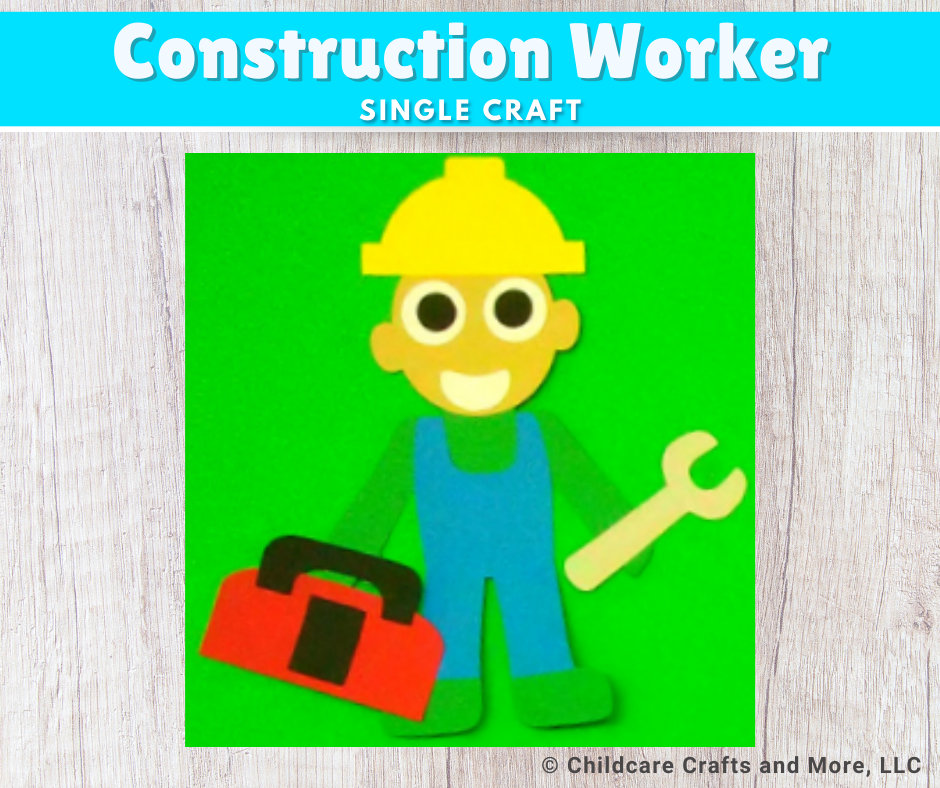 Construction Worker Craft Kit
