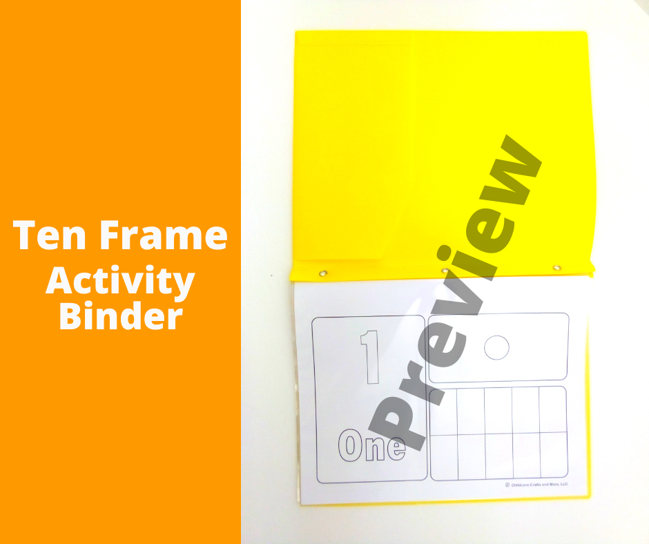 Ten Frame Activity Binder (DOWNLOAD)