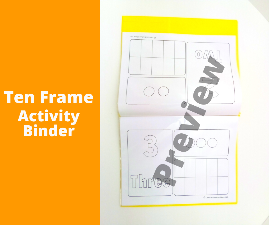Ten Frame Activity Binder (DOWNLOAD)