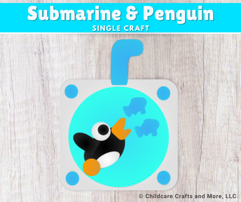 Submarine and Penguin Craft Kit