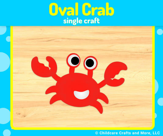 Oval Crab Single Craft Kit