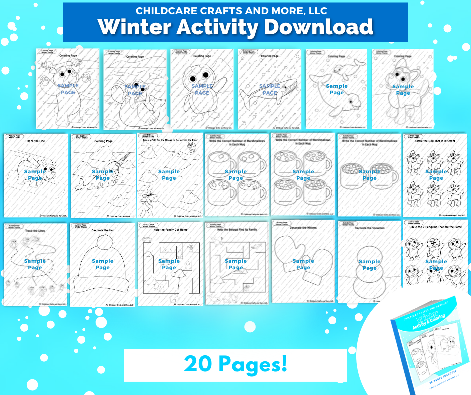 Winter Activities Binder Download