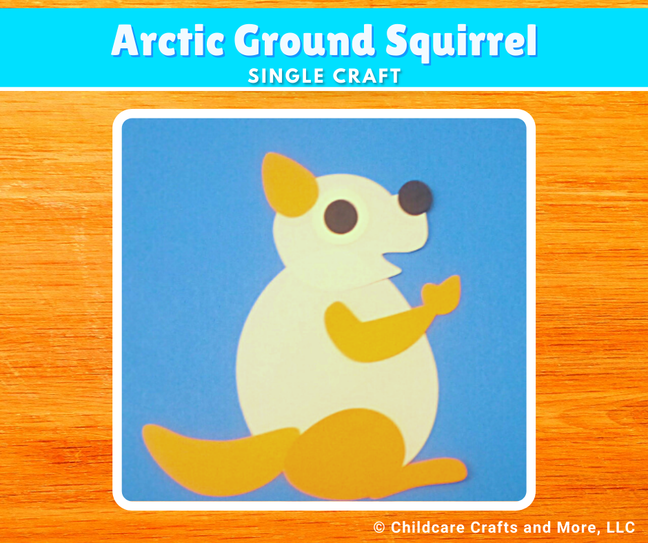 Arctic Ground Squirrel Craft Kit