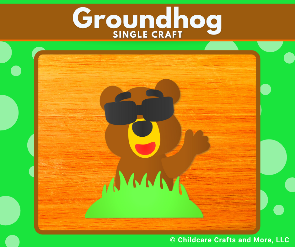 Groundhog Craft Kit
