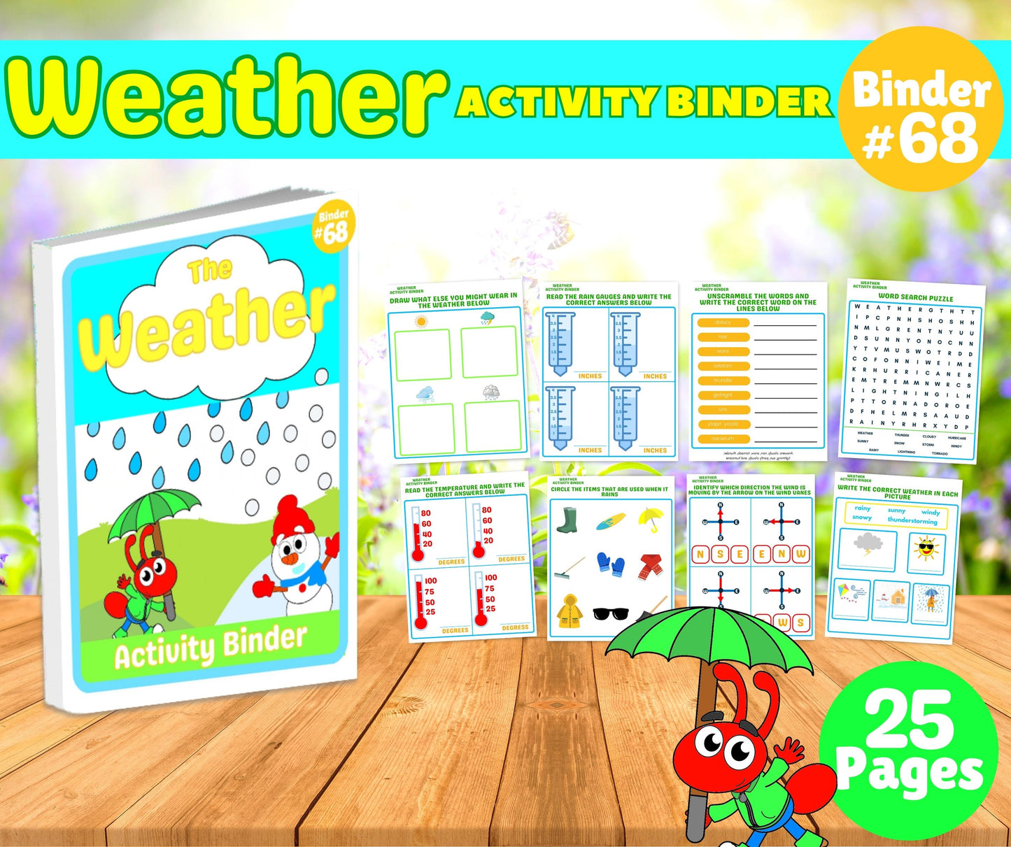 Weather Activity Binder - Download