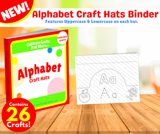 Alphabet Craft Hats Binder DOWNLOAD