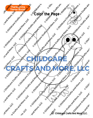 Turkey Coloring Page