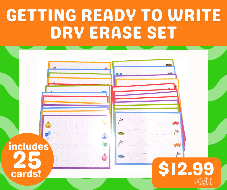 Getting Ready to Write Dry Erase