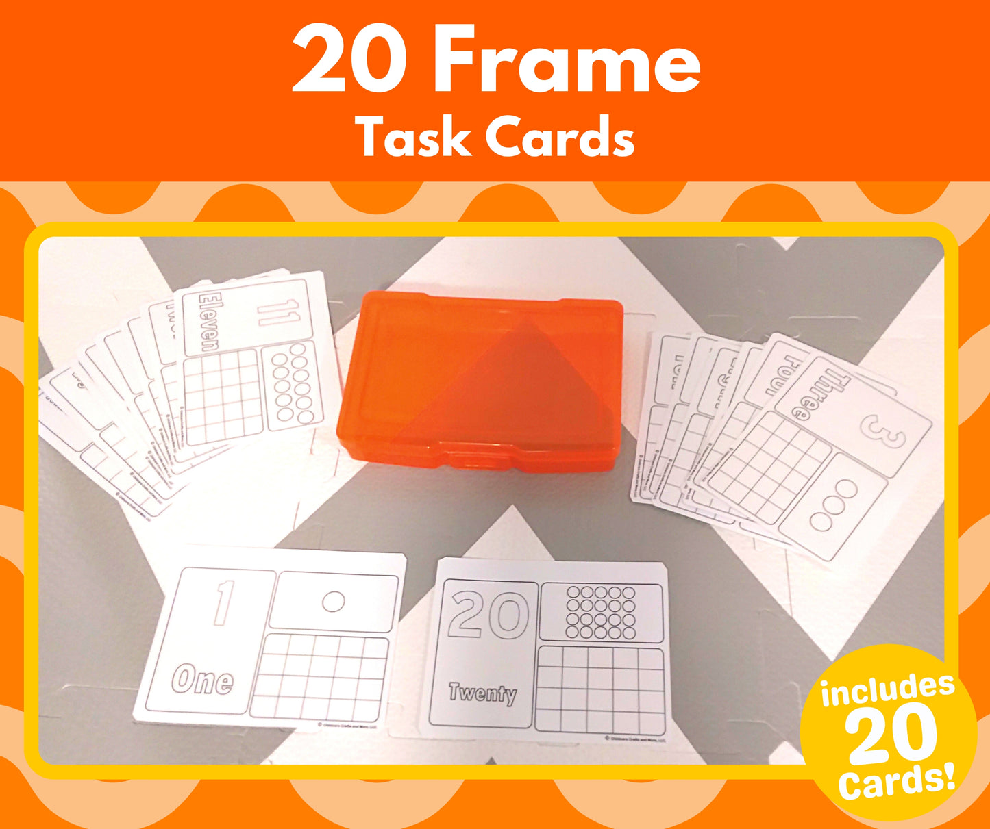 20 Frame Task Cards - Download