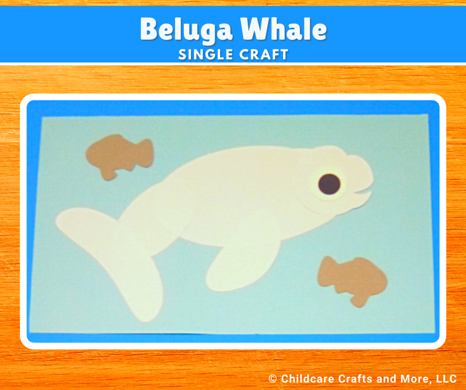 Beluga Whale Craft Kit