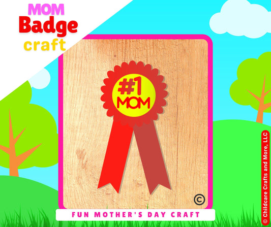 Mom Badge Craft Kit