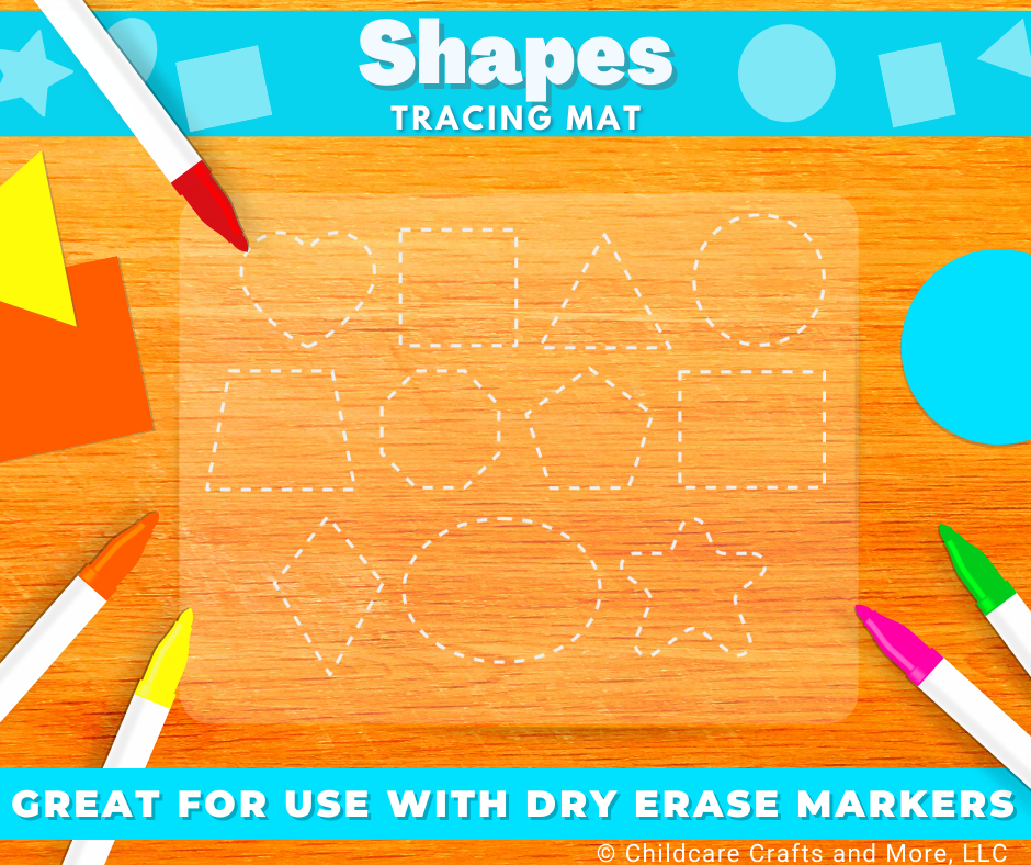 Shapes Tracing Mat