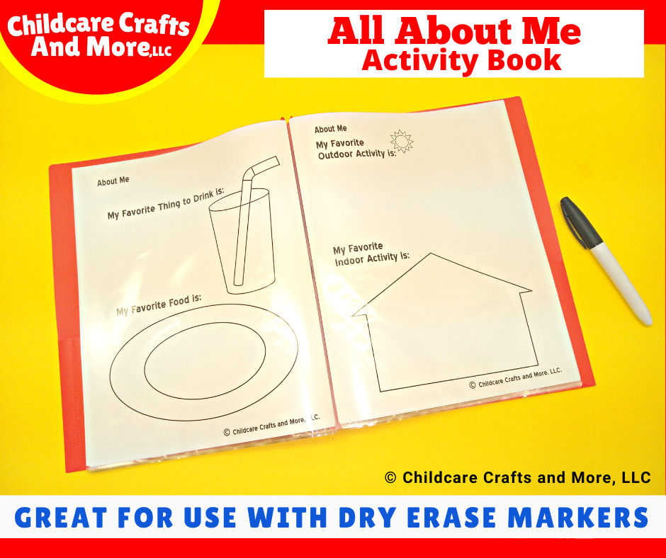 All About Me Activity Book (Print Edition)