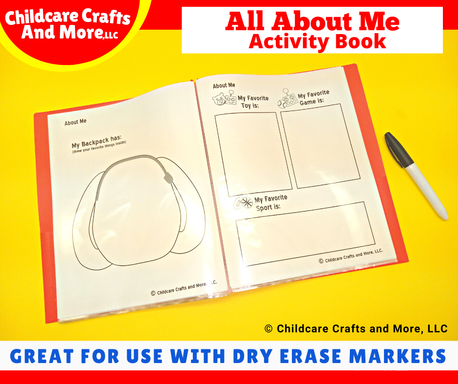 All About Me Activity Book (Print Edition)