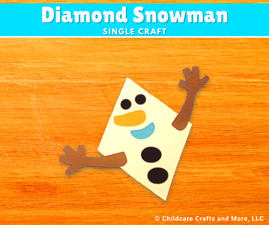 Diamond Snowman Single Craft
