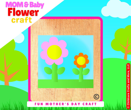 Mom & Baby Flower Craft Kit