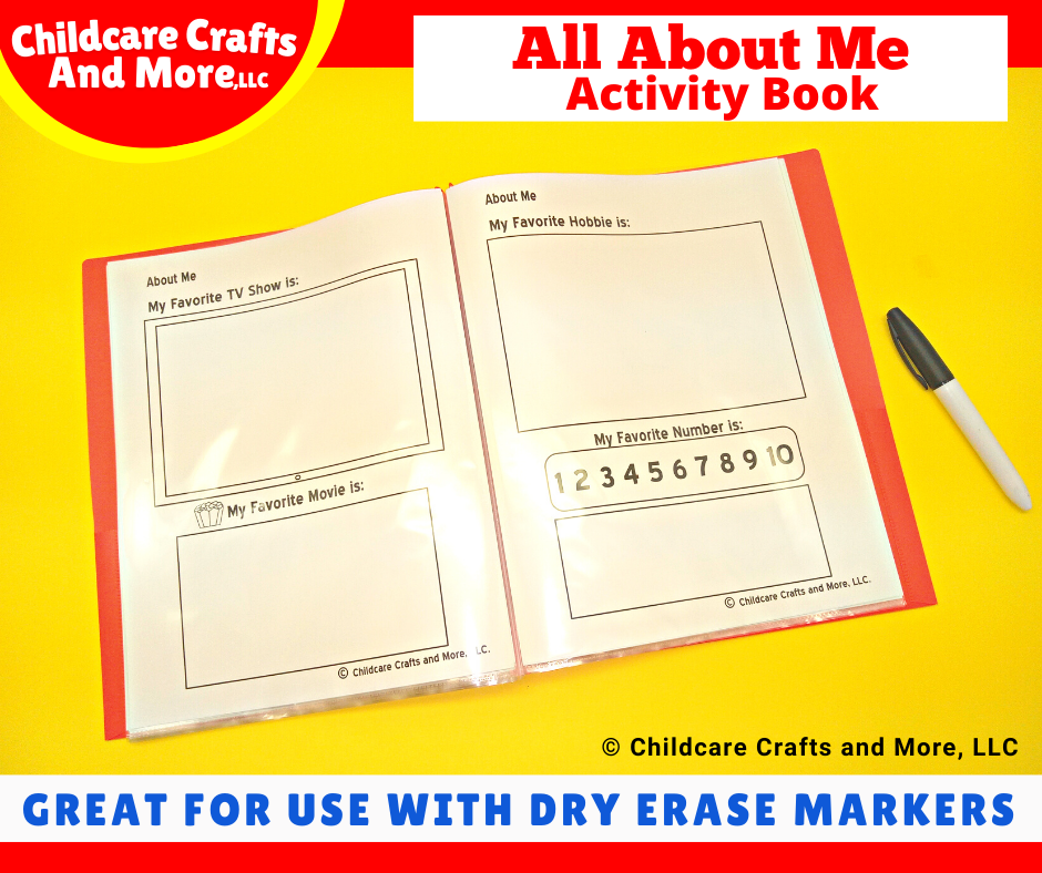 All About Me Activity Book (Print Edition)