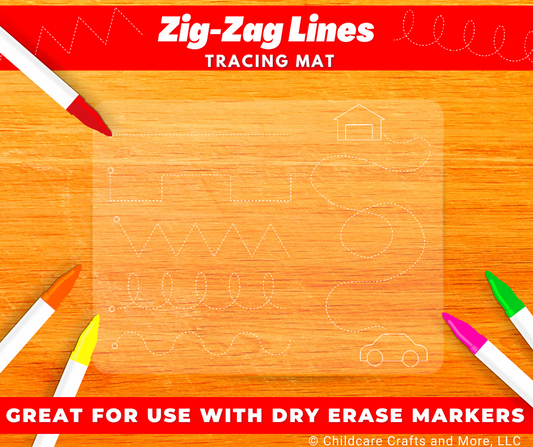 Zig-Zag Tracing Mat