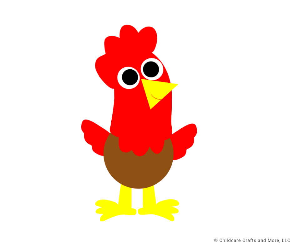 Red Chicken Craft Kit