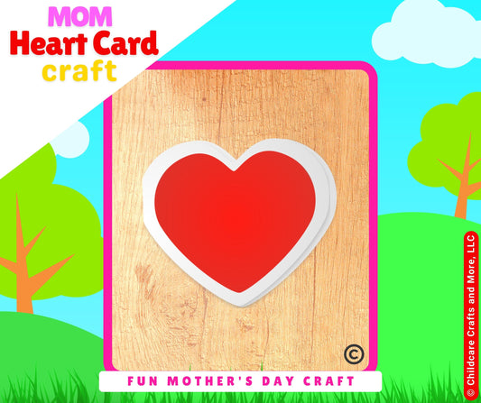 Mom Heart Card Craft Kit