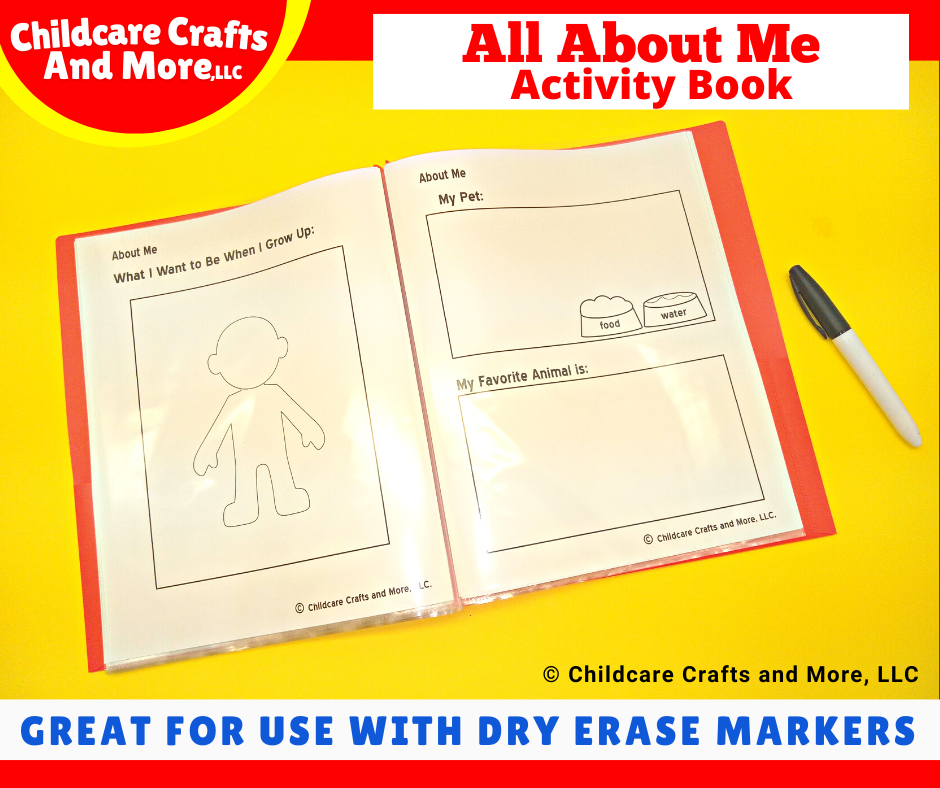 All About Me Activity Book (Print Edition)