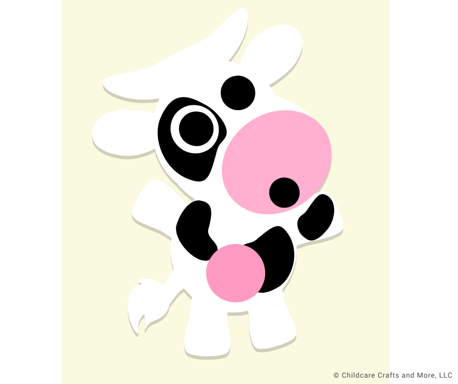 Cow Character Craft Kit