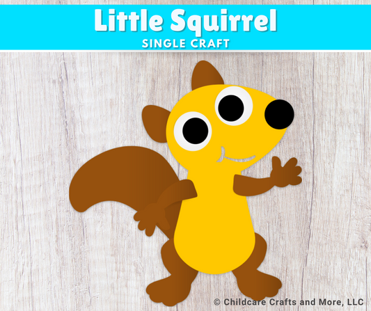 Little Squirrel Single Craft Kit