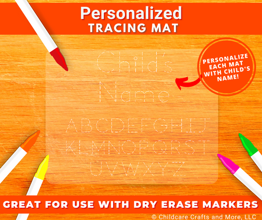 Personalized Tracing Mat