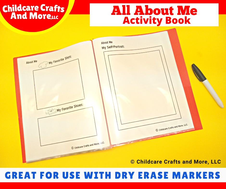 All About Me Activity Book (Print Edition)