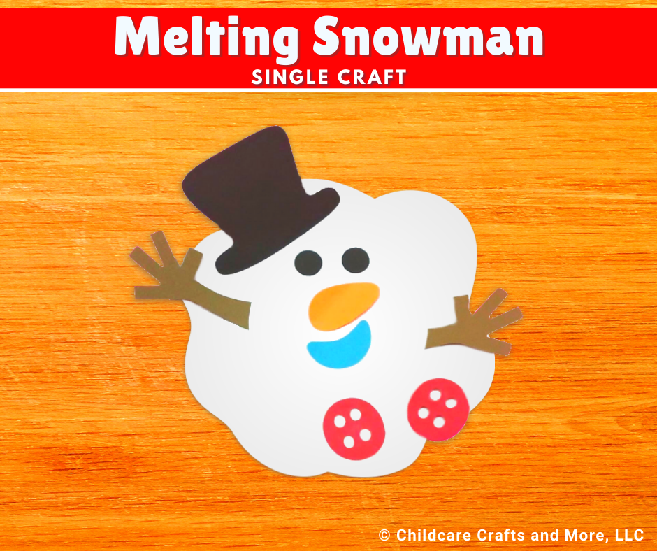 Melted Snowman Single Craft