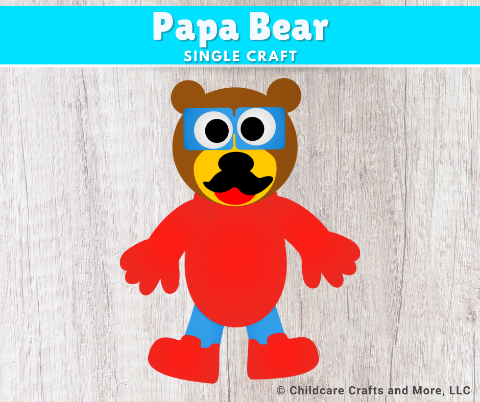 Papa Bear Single Craft Kit