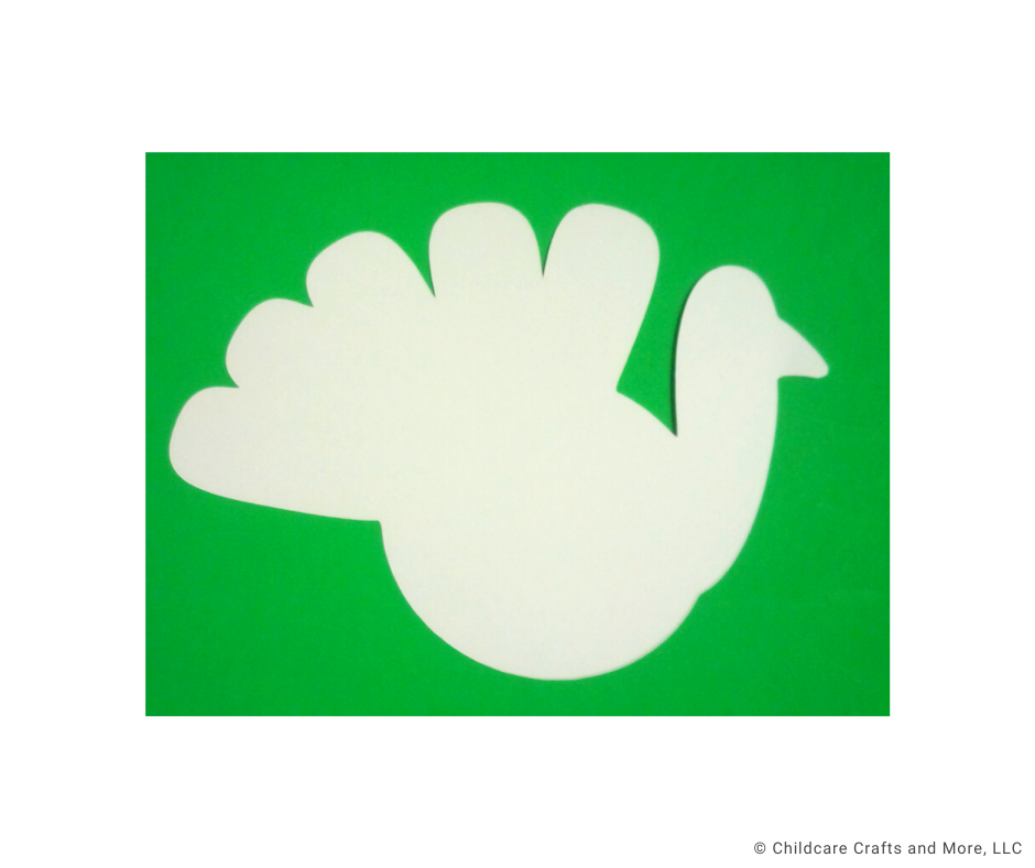 Blank Turkey Craft Kit