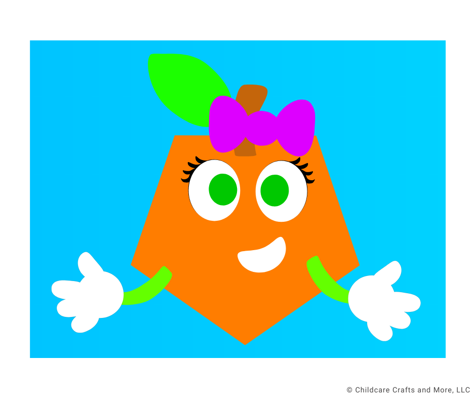 Pentagon Pumpkin Craft Kit