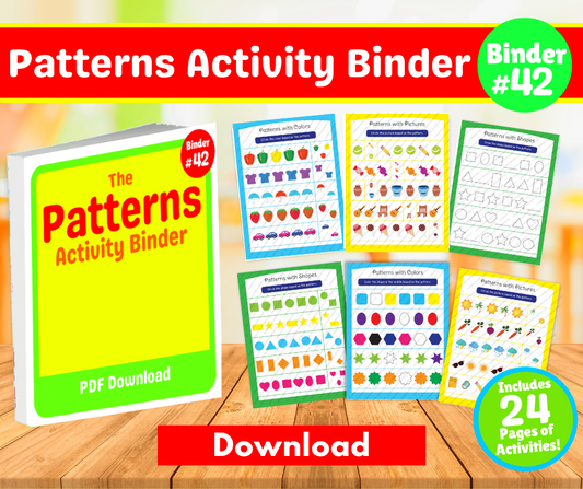 Patterns Activity Binder Download