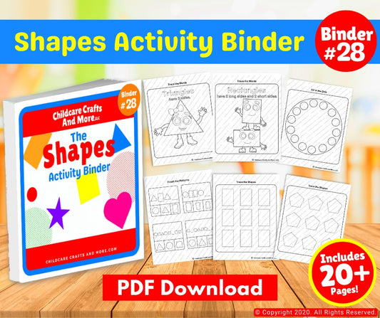 Shapes Activity Binder Download