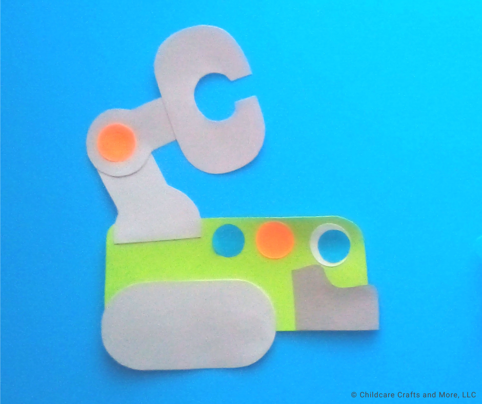 Robot with Claw Craft Kit