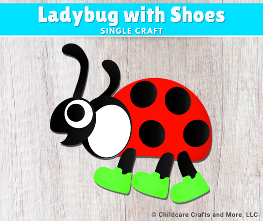 Ladybug with Green Shoes Craft Kit