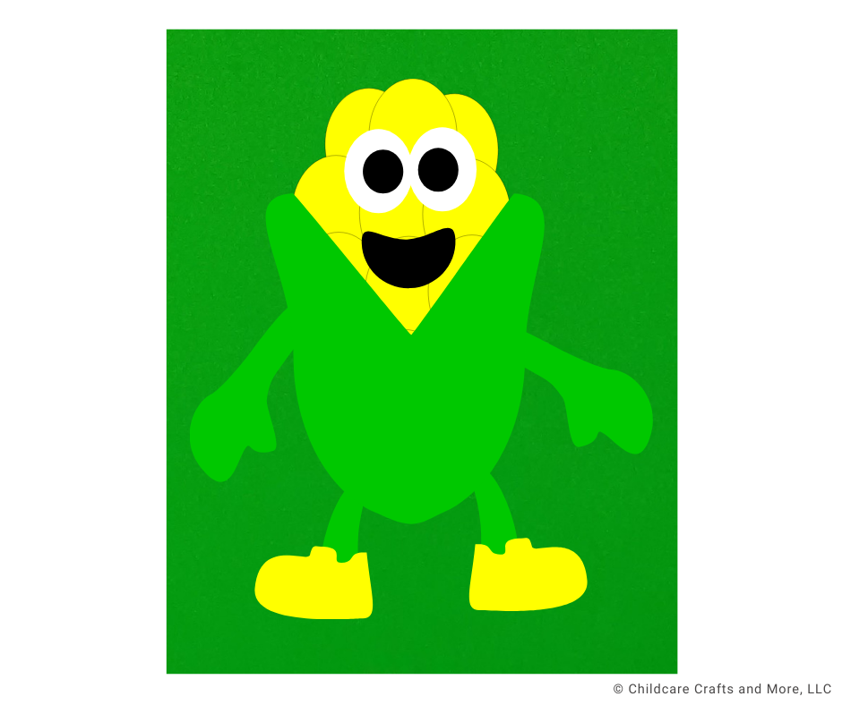 Corn Cob Character Craft Kit