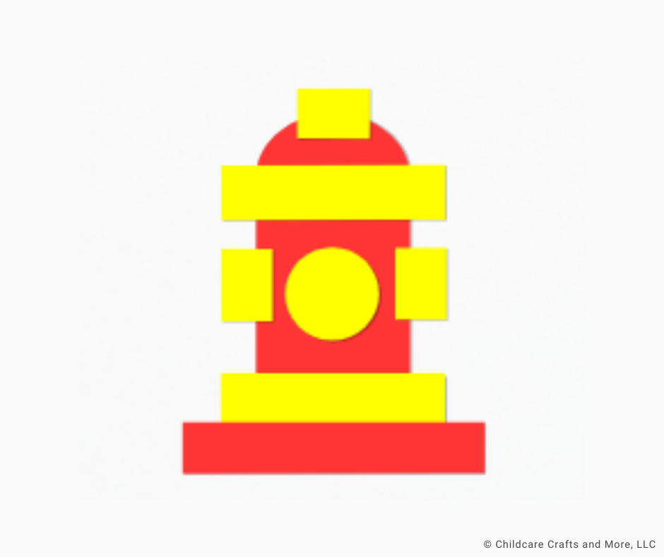 Fire Hydrant Craft Kit