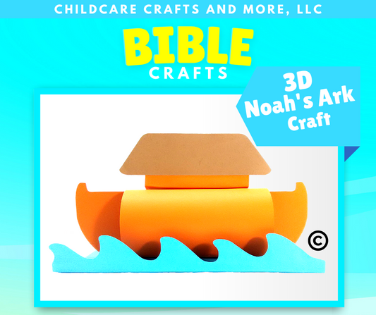 3D Noah's Ark Bible Craft