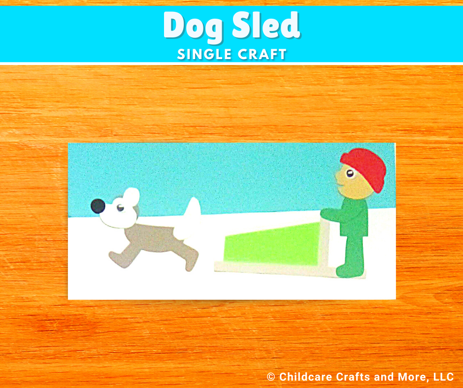 Dog Sled Craft Kit