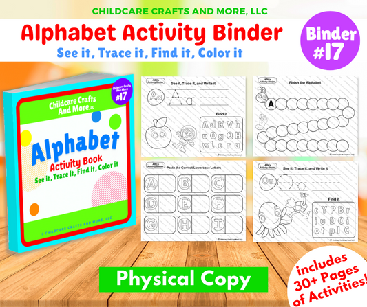 Alphabet Activity Book (PRINT EDITION)