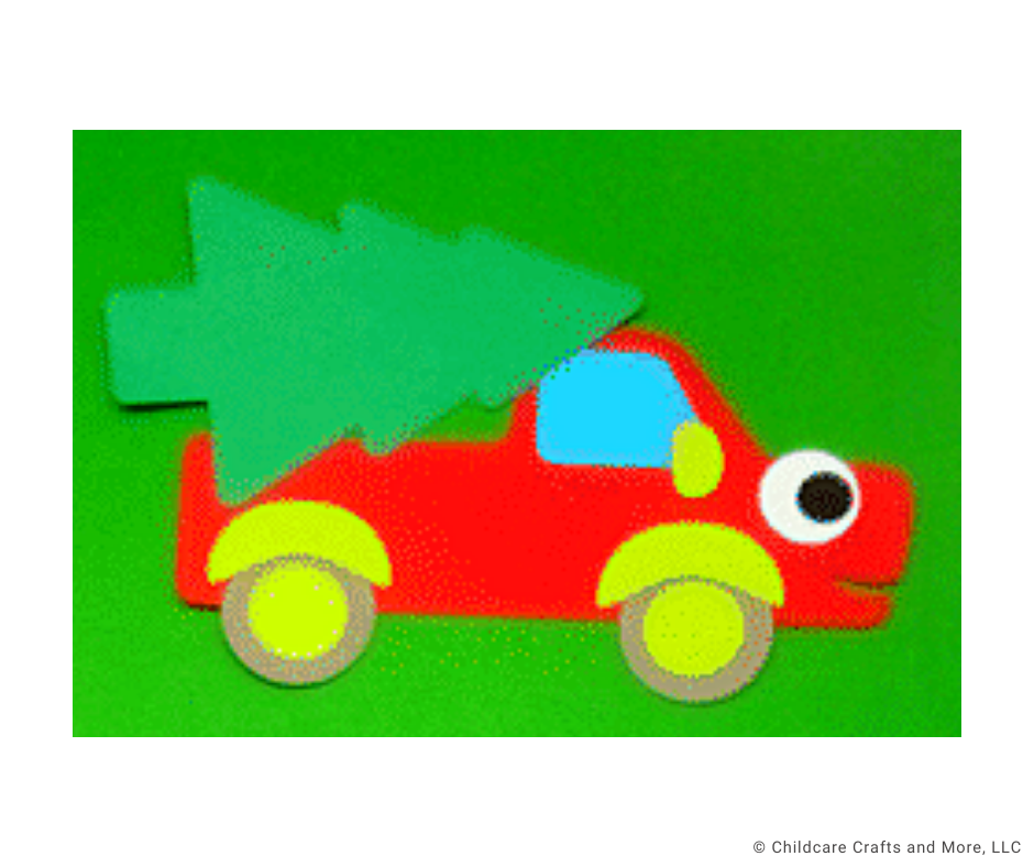 Christmas Tree Pickup Truck Craft Kit