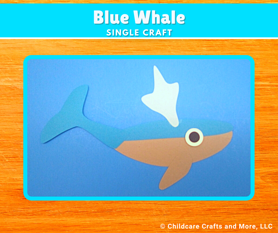 Blue Whale Craft Kit