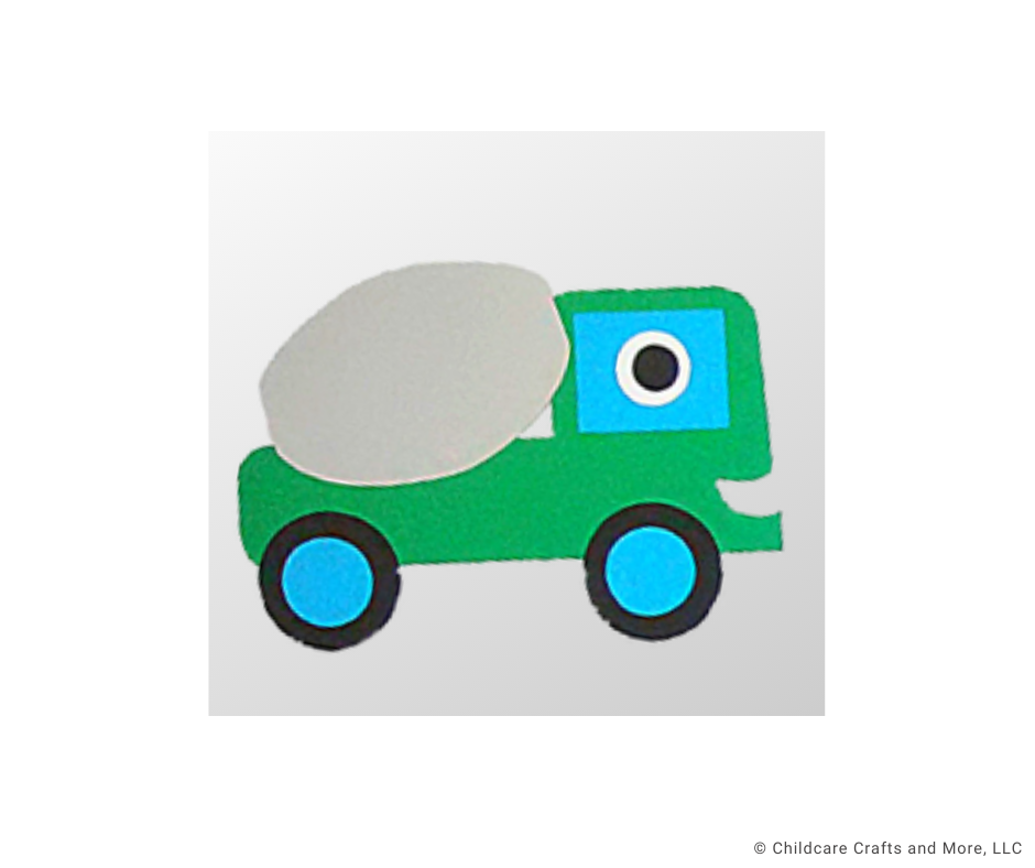 Cement Truck Craft Kit