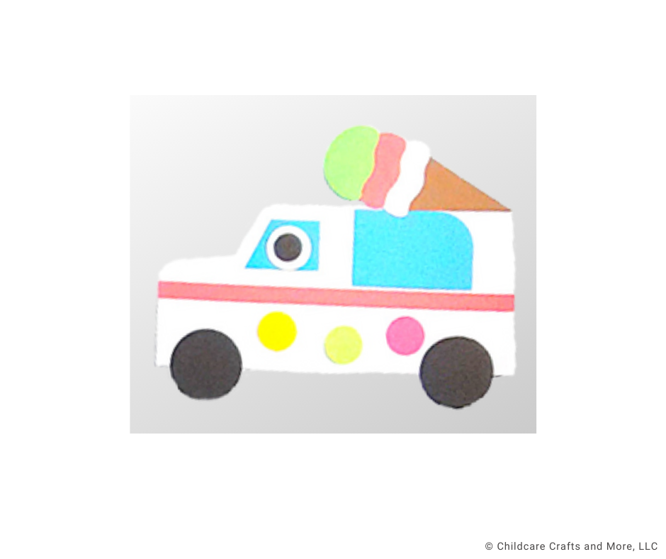 Icecream Truck Craft Kit