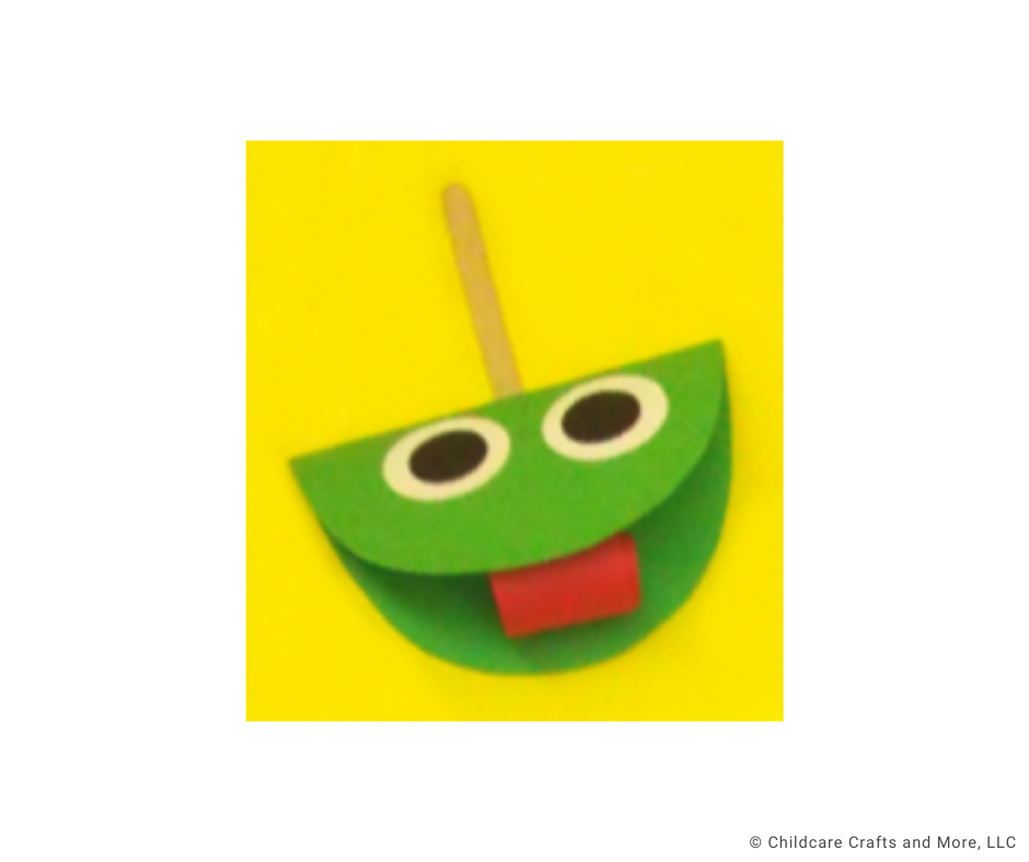 Frog with popsicle stick Craft Kit