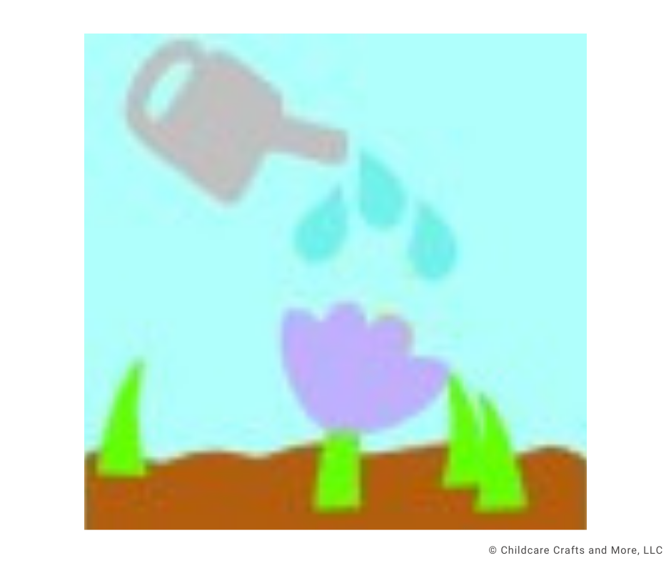Watering Plants Craft Kit